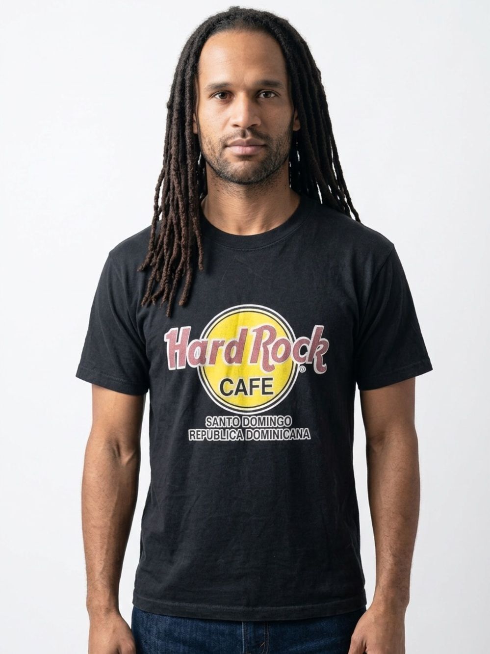 HARD ROCK CAFE | Santo Domingo Dominican Republic Graphic Tee Unisex Size Medium